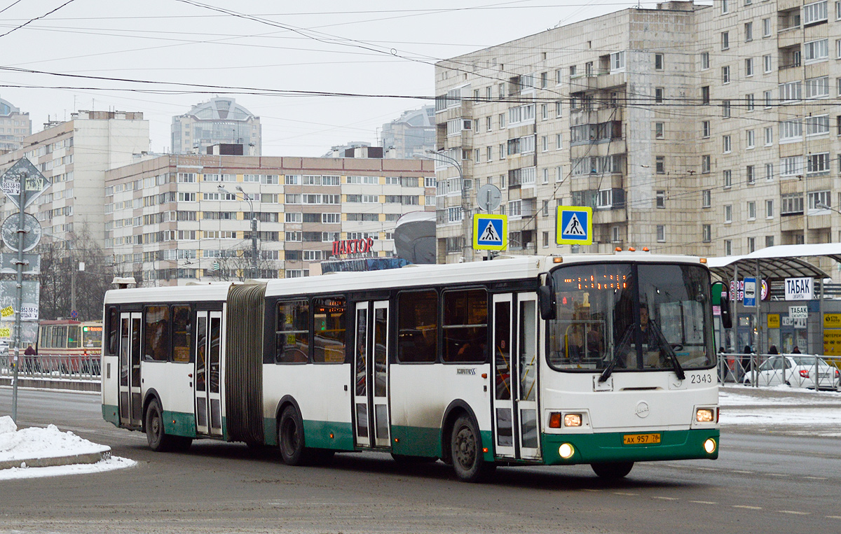 Saint Petersburg, LiAZ-6212.00 No. 2343