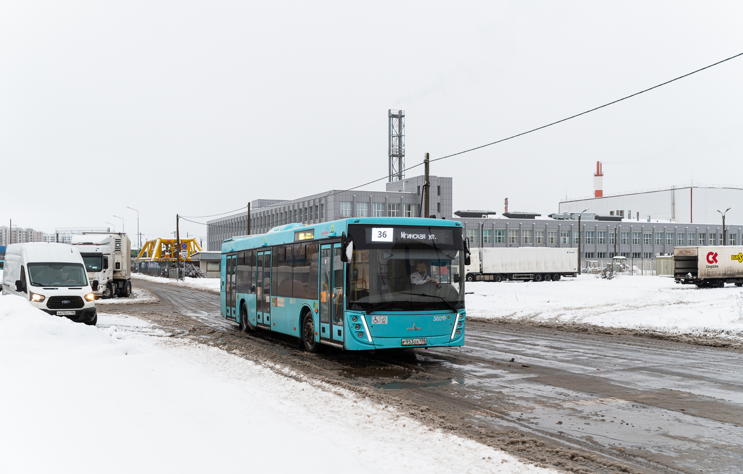 Saint Petersburg, MAZ-203.945 # 38019