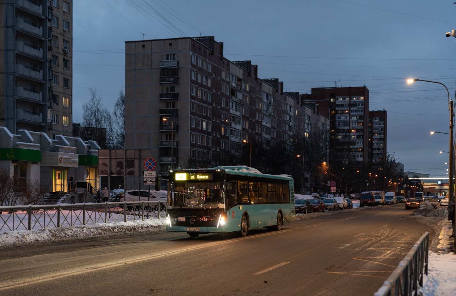 Saint Petersburg, LiAZ-5292.65 # 6738
