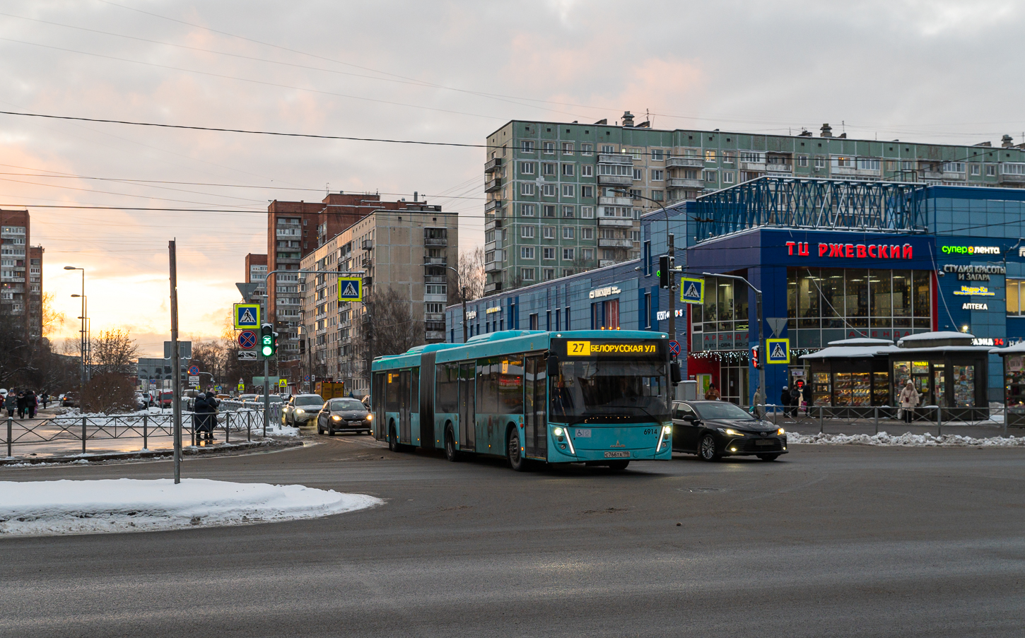 Saint Petersburg, MAZ-216.047 # 6914
