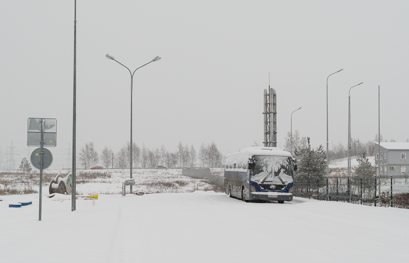 Saint Petersburg, Hyundai Universe Space Luxury # В 330 АН 178