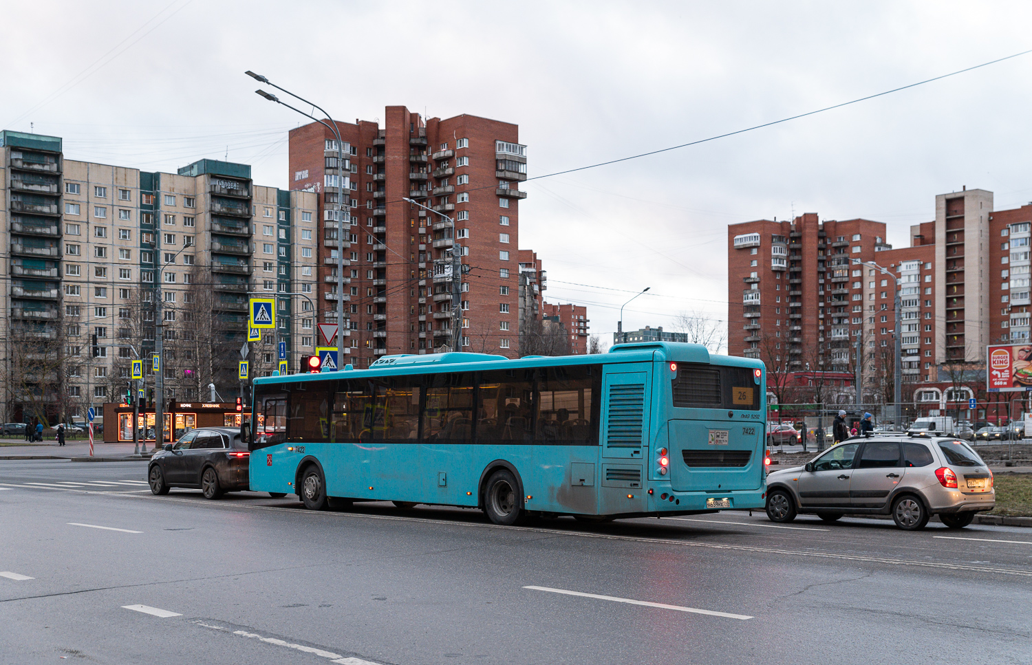 Saint Petersburg, LiAZ-5292.65 # 7422