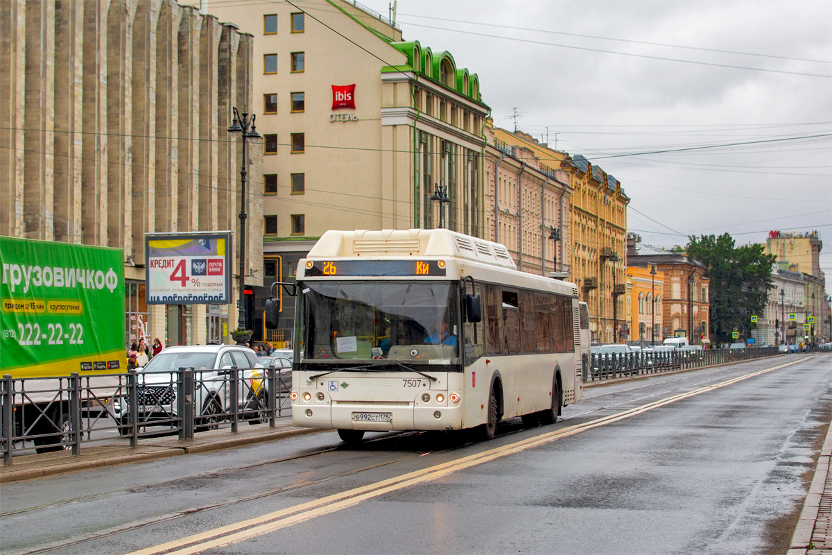 Saint Petersburg, LiAZ-5292.71 # 7507