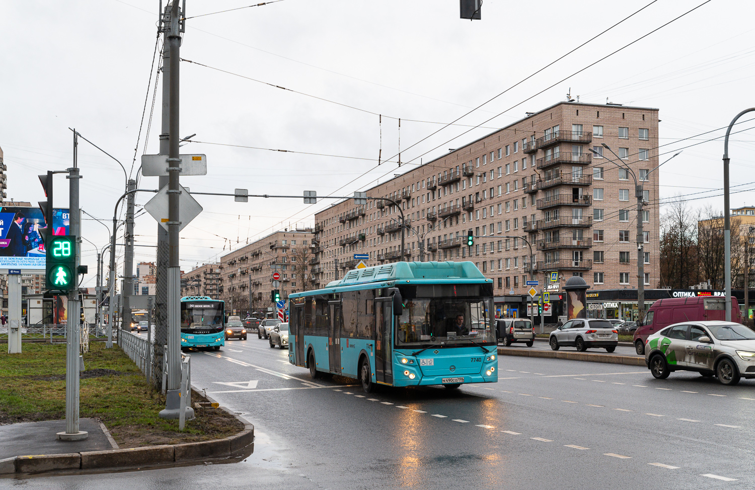 Saint Petersburg, LiAZ-5292.67 (CNG) # 7740