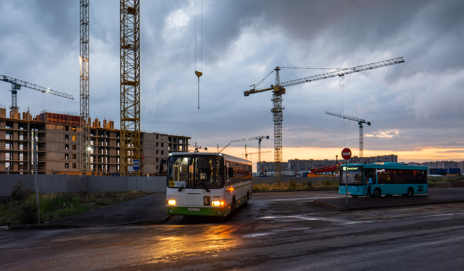 Saint Petersburg, LiAZ-5293.60 No. 3848