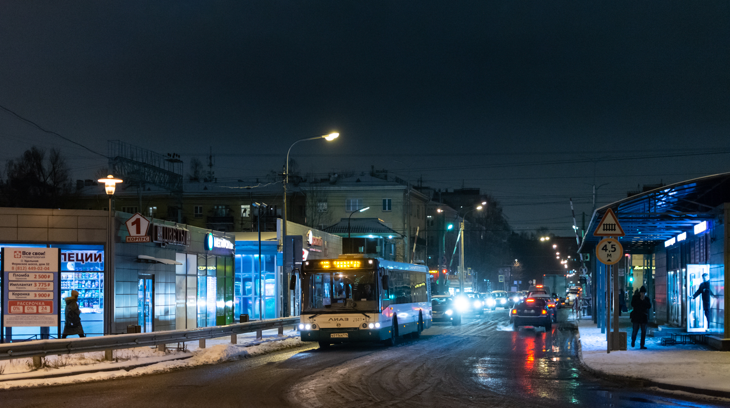 Saint Petersburg, LiAZ-5292.60 # 2149