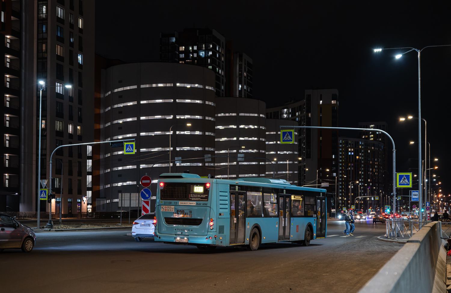 Saint Petersburg, LiAZ-5292.67 (LNG) # 31109