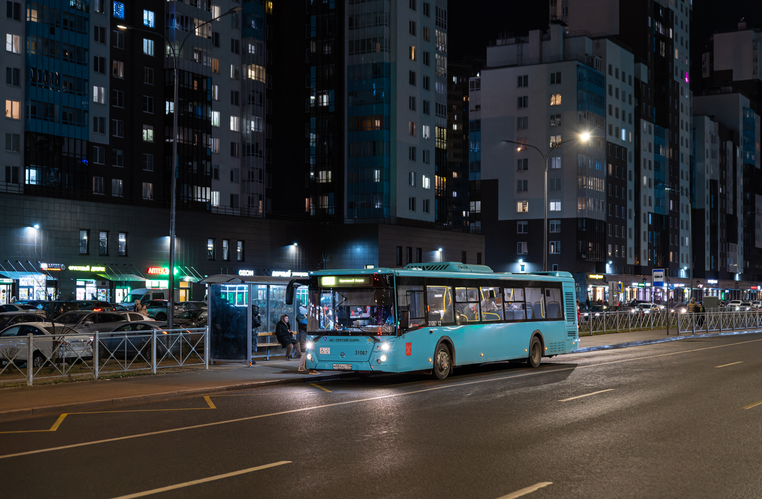 Saint Petersburg, LiAZ-5292.67 (LNG) # 31087