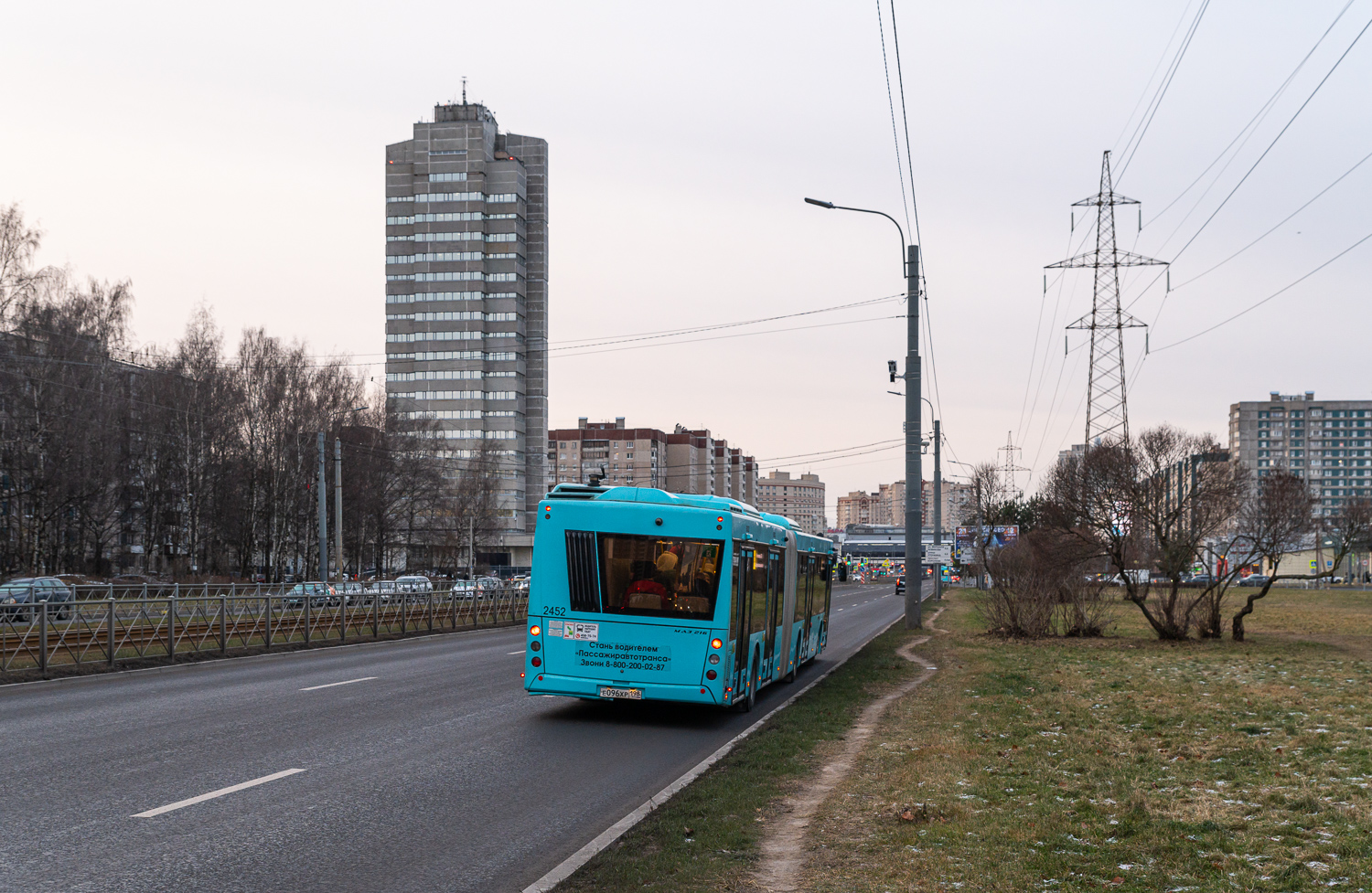 Saint Petersburg, MAZ-216.066 # 2452