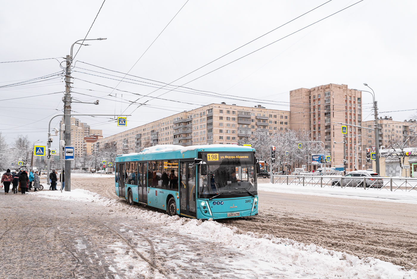 Saint Petersburg, MAZ-203.047 # 2693