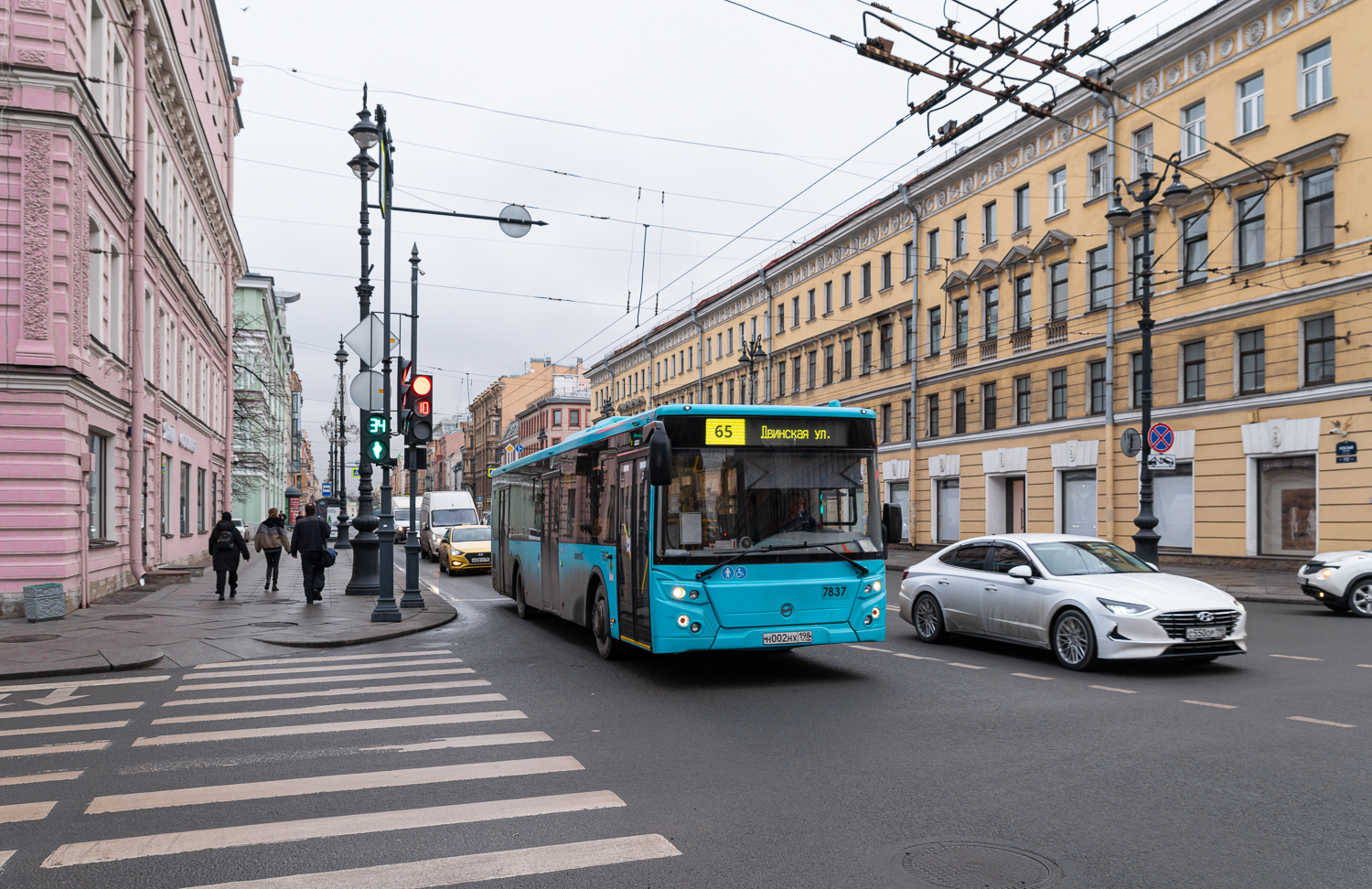Saint Petersburg, LiAZ-5292.65 # 7837
