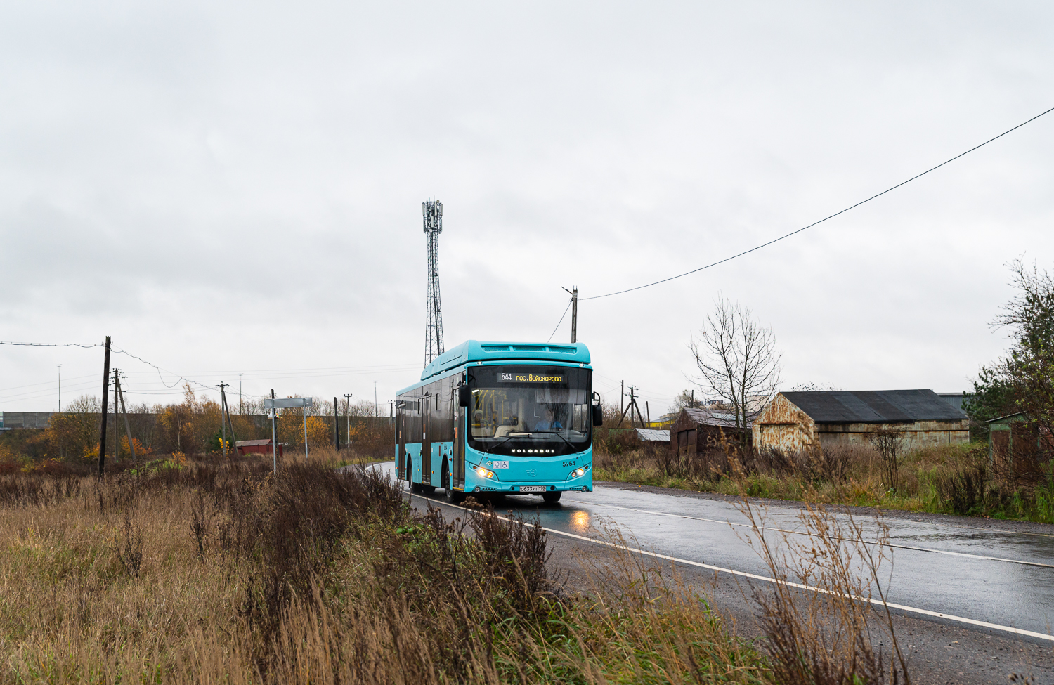 Saint Petersburg, Volgabus-5270.G2 (CNG) # 5954