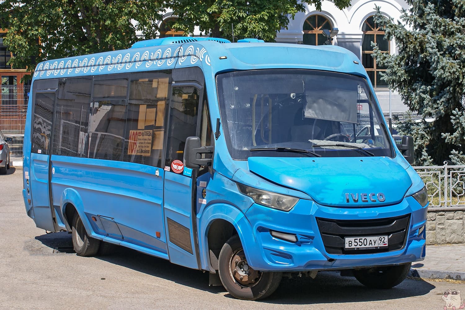 Sevastopol, Nizhegorodets-VSN700 (IVECO) # В 550 АУ 92
