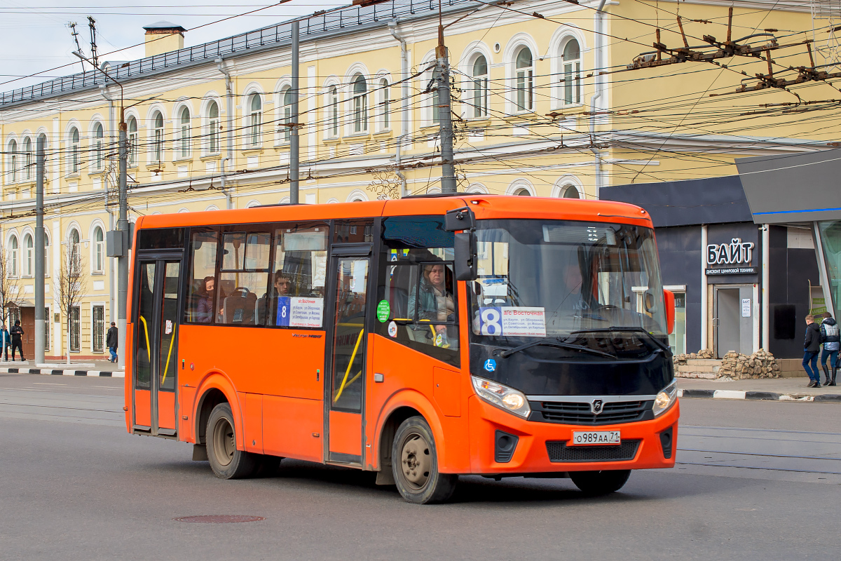Tula, PAZ-320435-04 "Vector Next" # О 989 АА 71