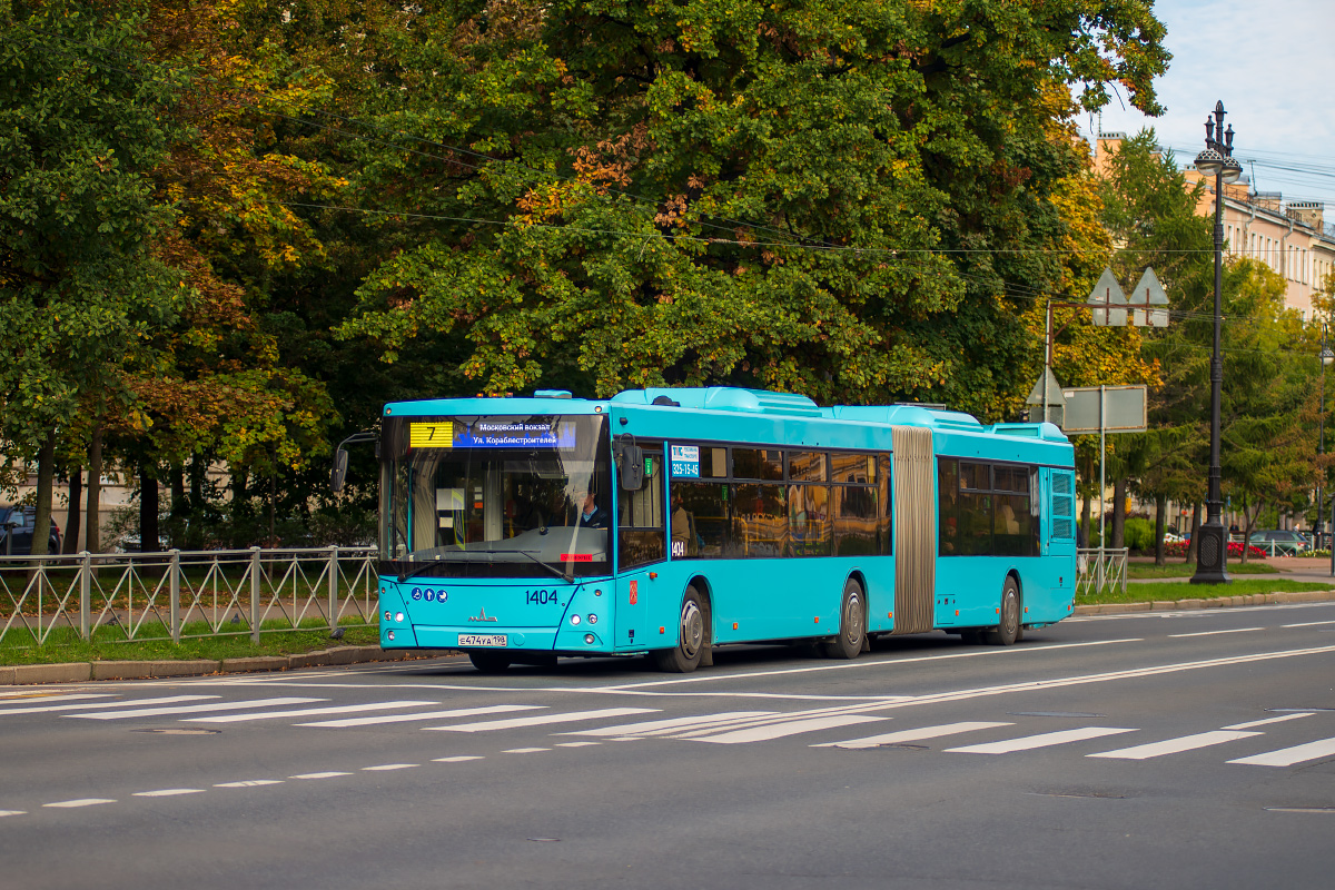 Saint Petersburg, MAZ-216.066 No. 1404