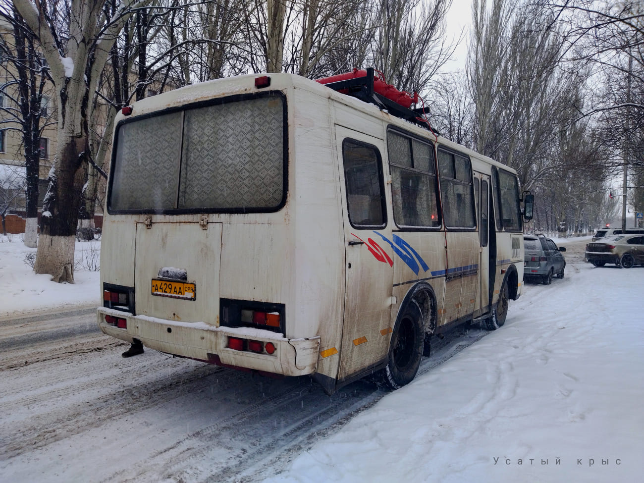 Donetsk Oblast, PAZ-3205-110 # А 429 АА