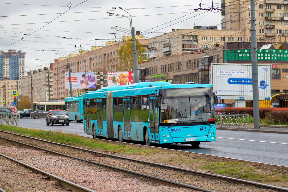 Saint Petersburg, MAZ-216.066 № 1413