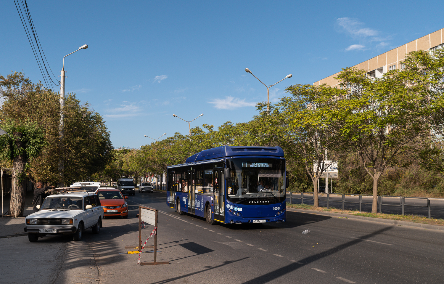 Astrakhan, Volgabus-5270.G4 (CNG) # 10704