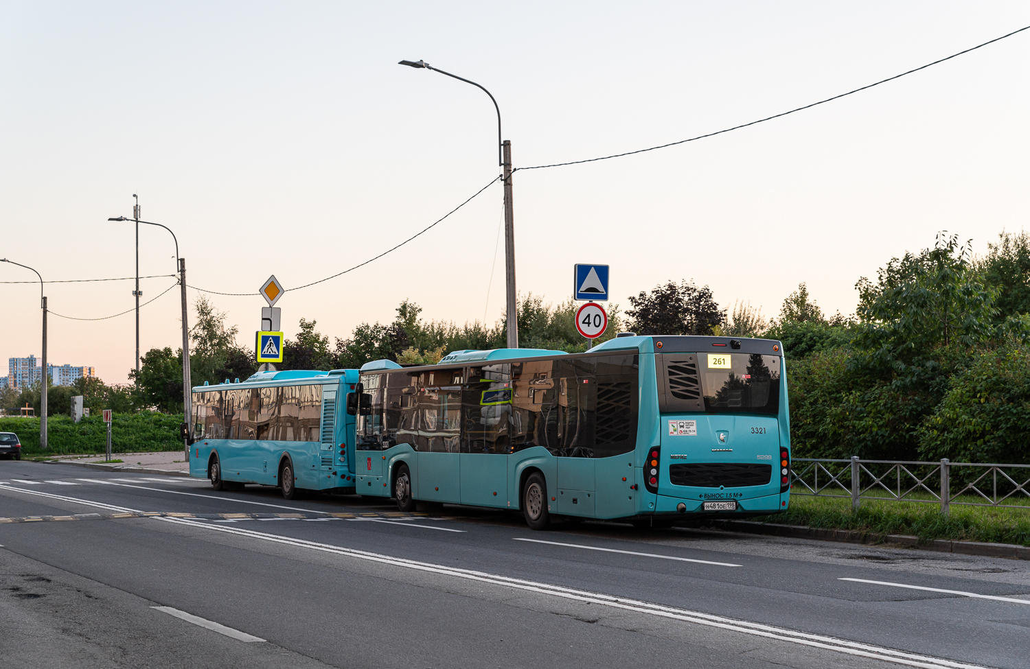 Saint Petersburg, NefAZ-5299-40-52 # 3321