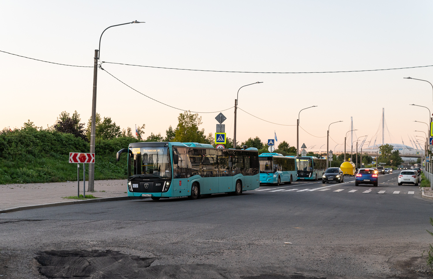 Saint Petersburg, NefAZ-5299-40-52 # 3177