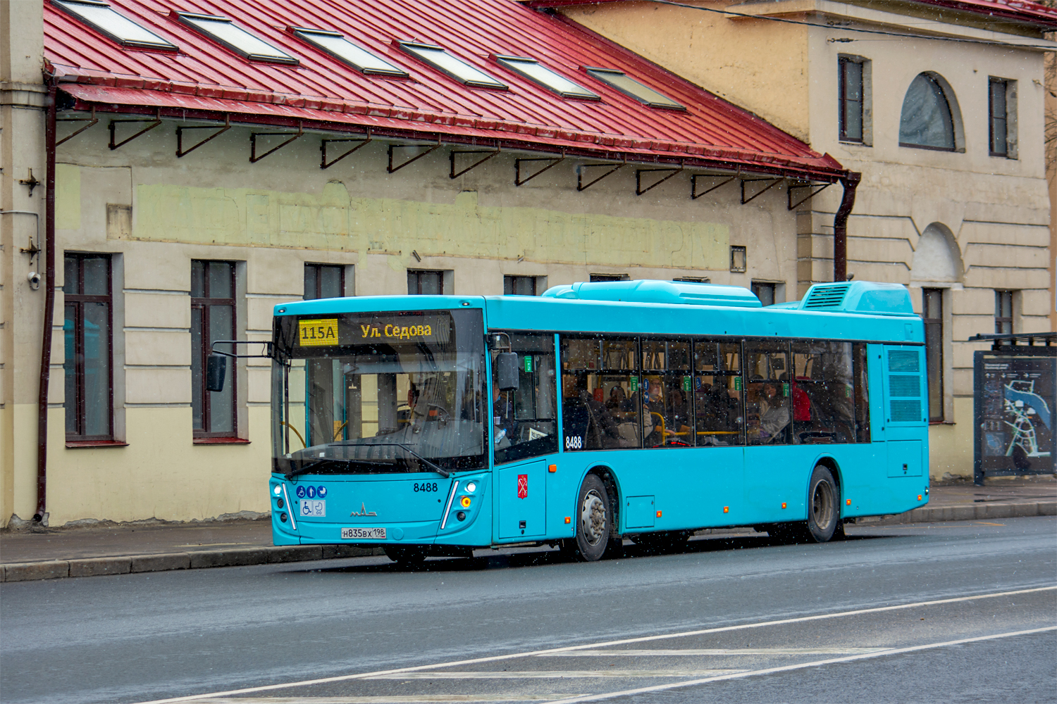 Saint Petersburg, MAZ-203.047 # 8488