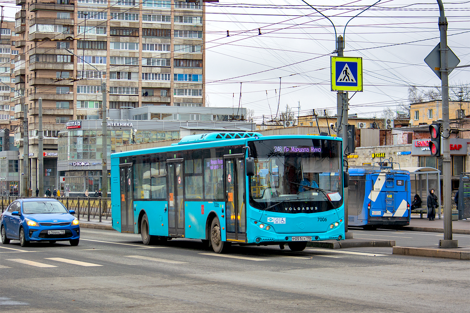 Saint Petersburg, Volgabus-5270.G4 (LNG) # 7006