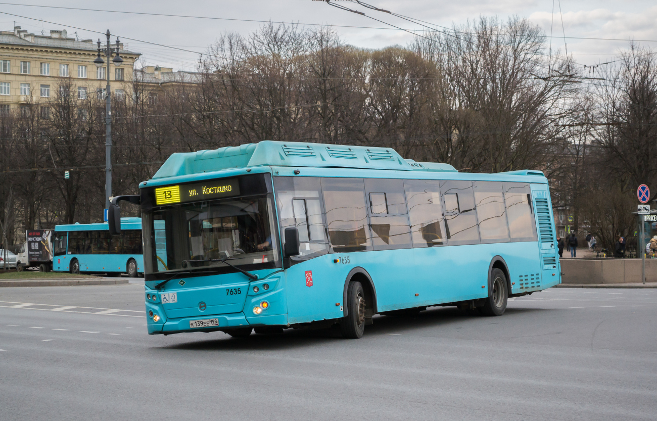 Saint Petersburg, LiAZ-5292.67 (CNG) # 7635