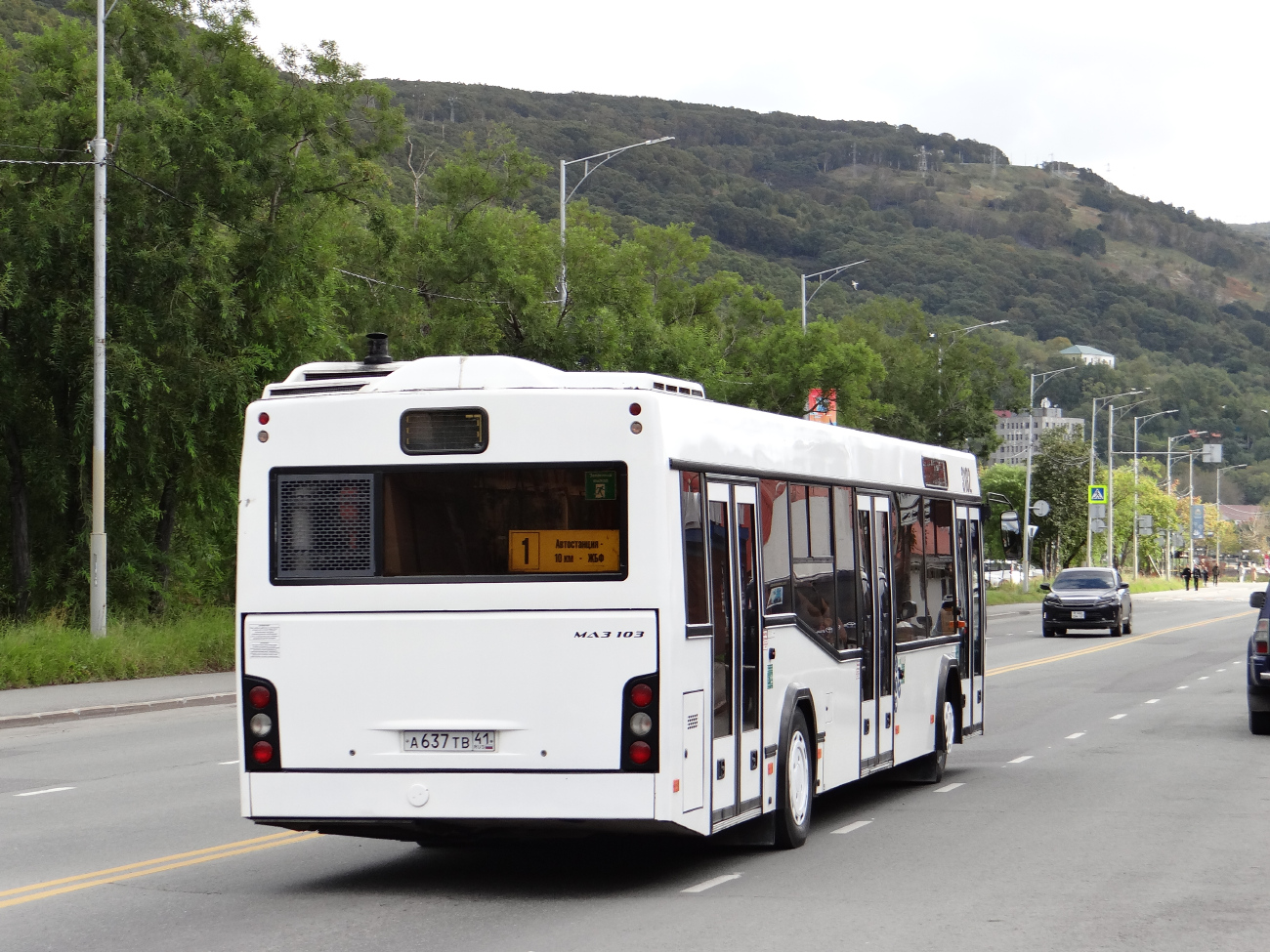 Petropavlovsk-Kamchatsky, MAZ-103.486 # 3182