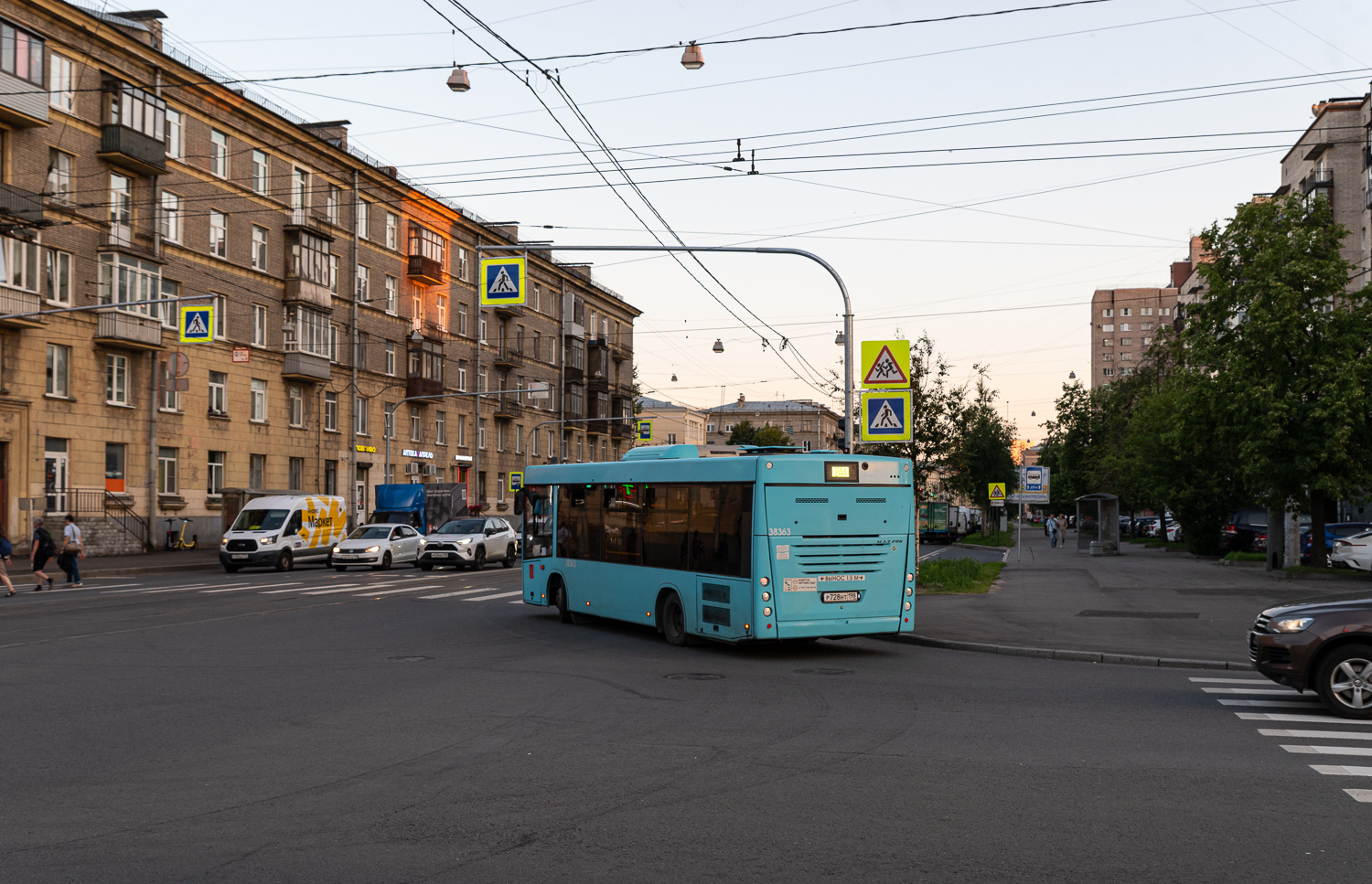 Saint Petersburg, MAZ-206.947 # 38363