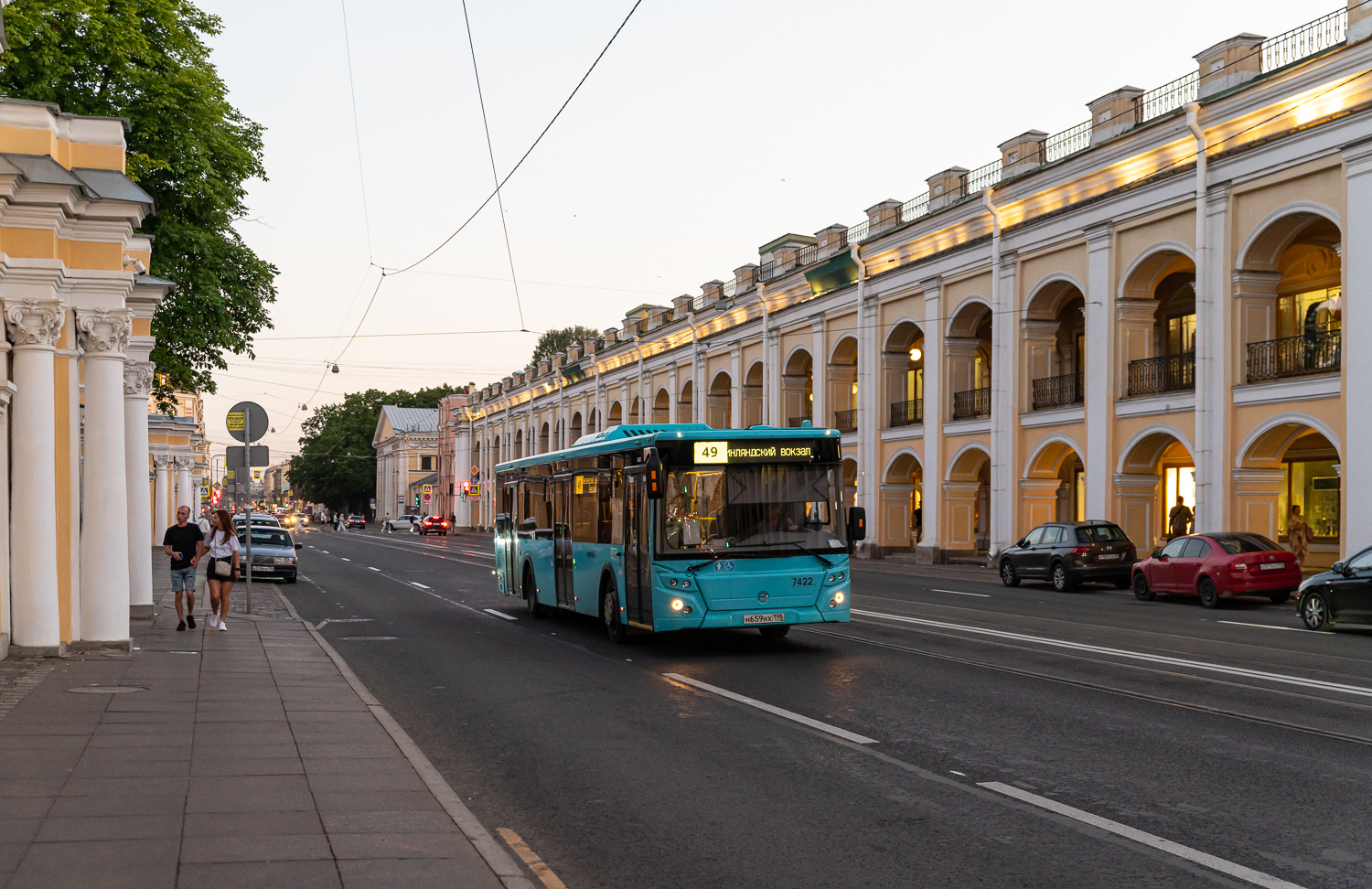 Saint Petersburg, LiAZ-5292.65 # 7422