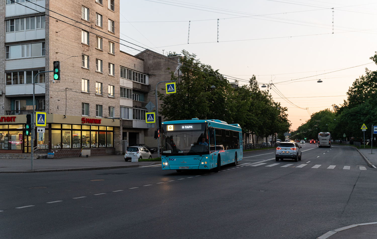 Saint Petersburg, MAZ-203.016 # 8472