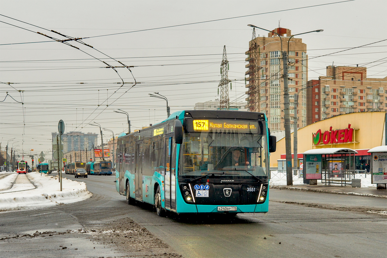 Saint Petersburg, NefAZ-5299-40-52 # 3551