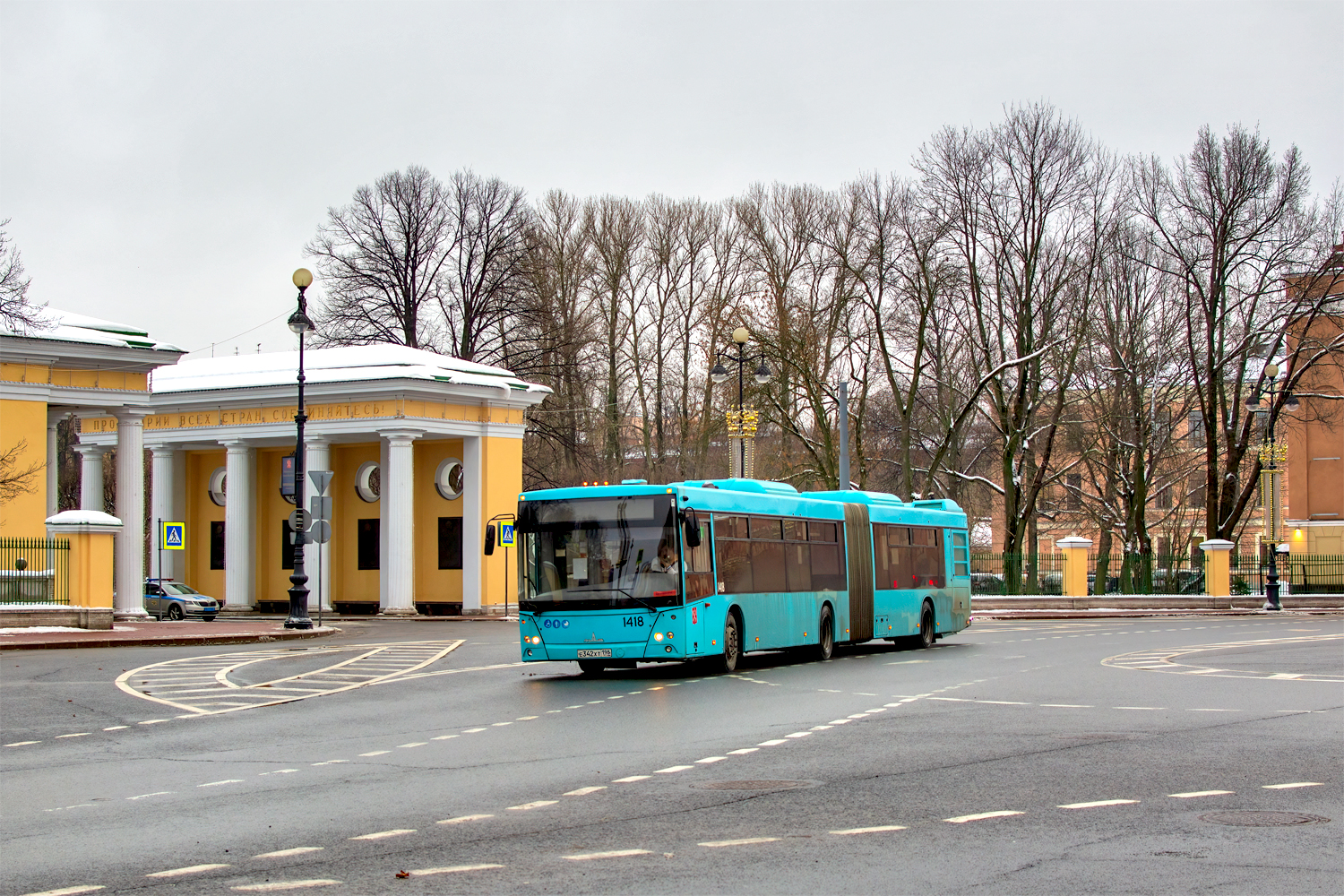 Saint Petersburg, MAZ-216.066 # 1418