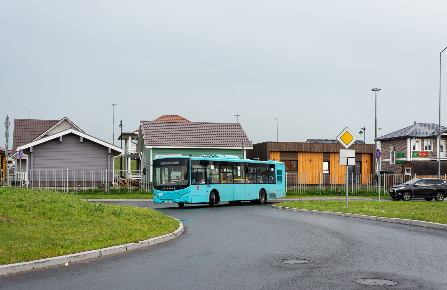 Saint Petersburg, Volgabus-5270.G2 (LNG) # 6186