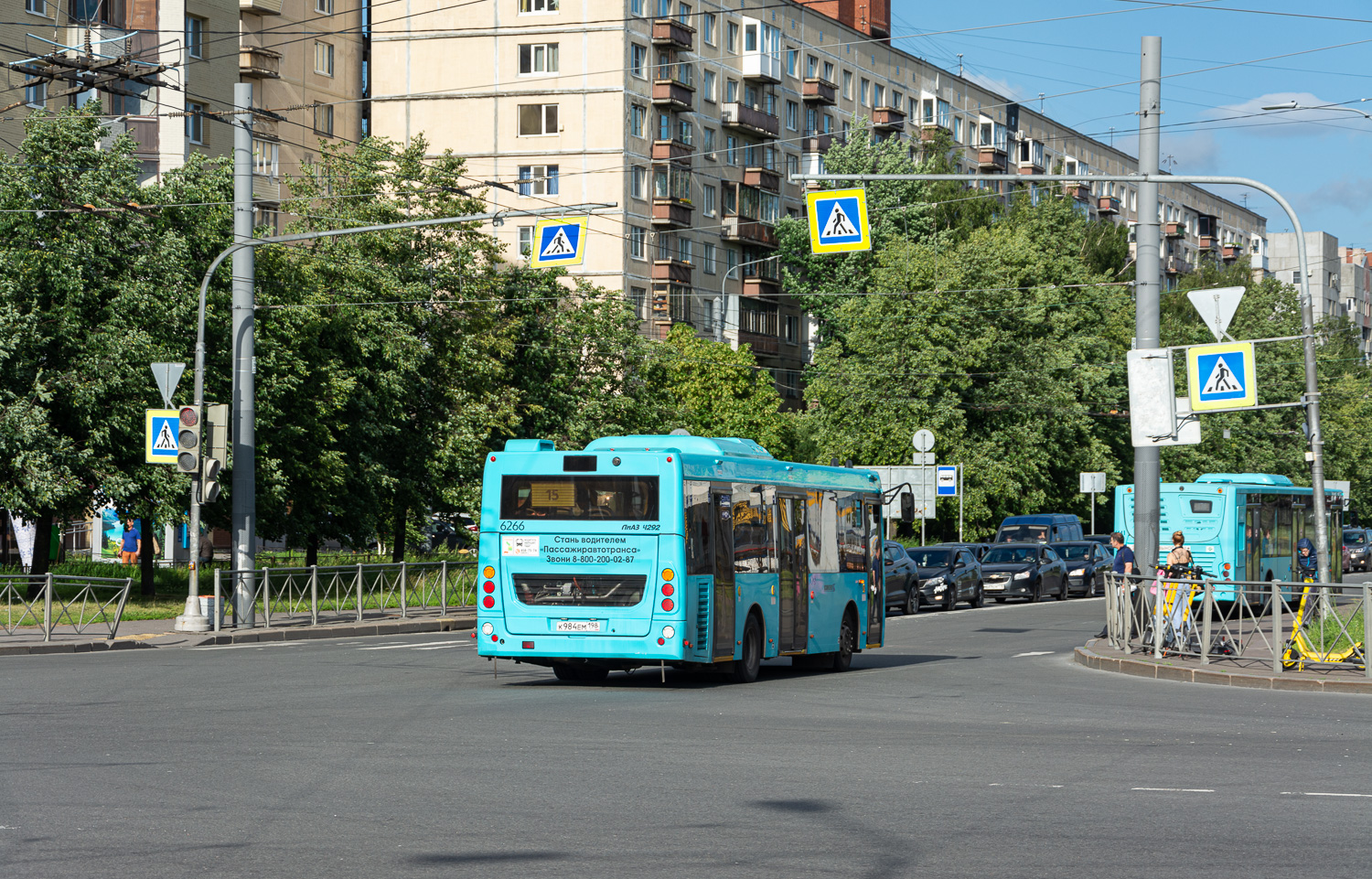 Saint Petersburg, LiAZ-4292.60 # 6266