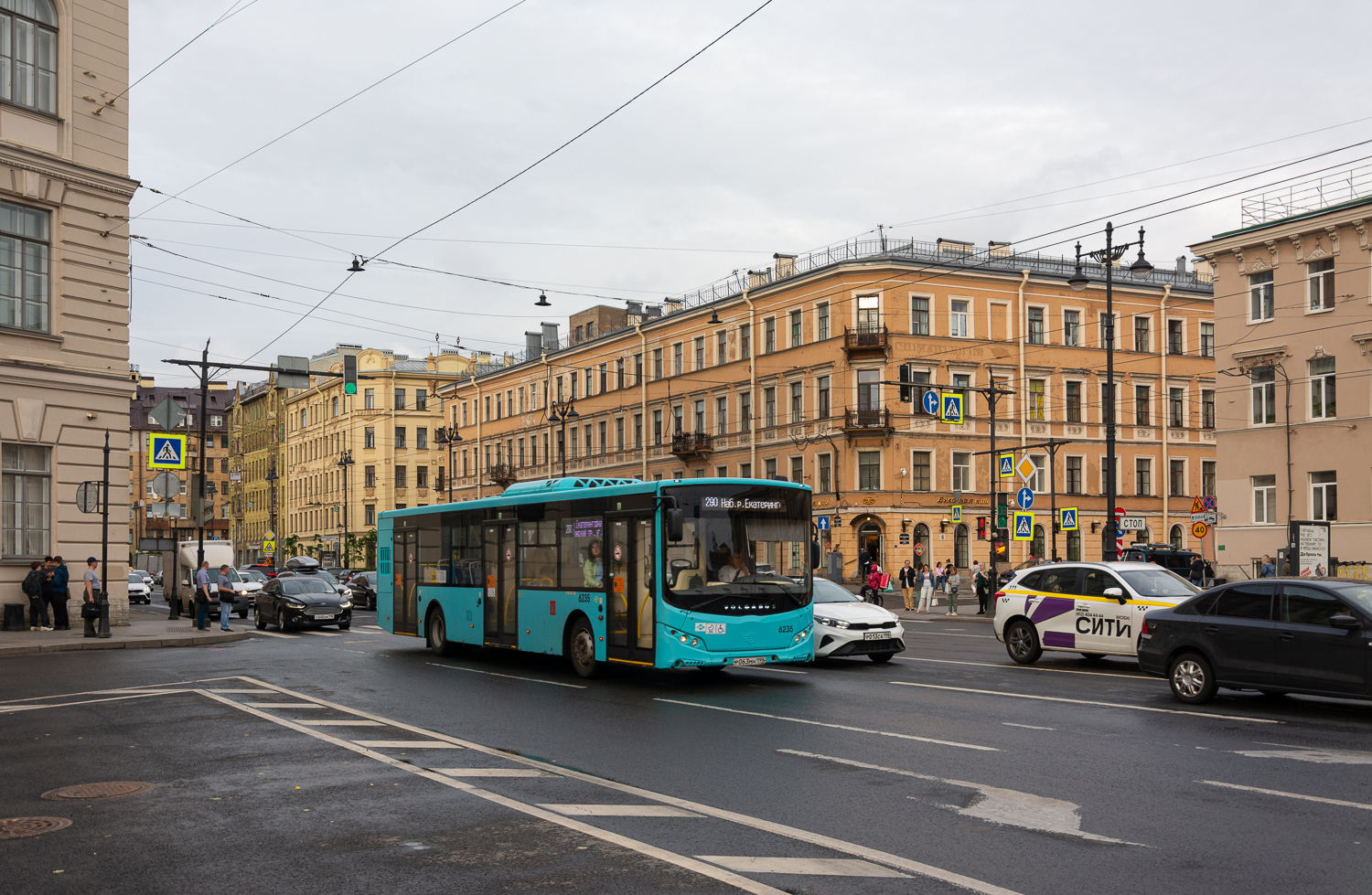 Saint Petersburg, Volgabus-5270.G2 (LNG) # 6235