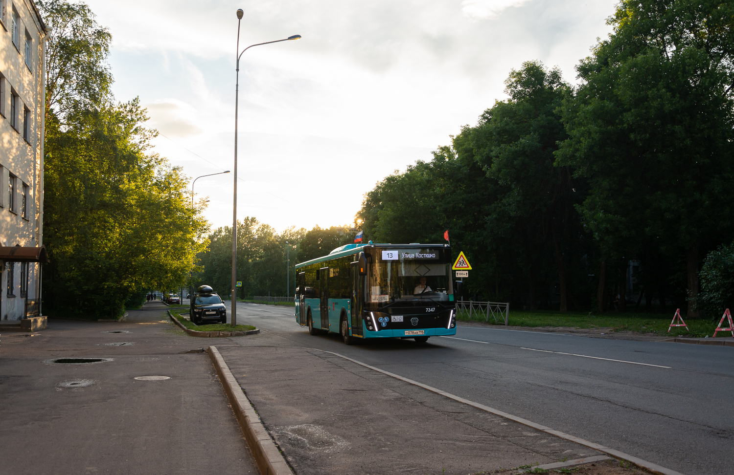 Saint Petersburg, LiAZ-5292.65 # 7347