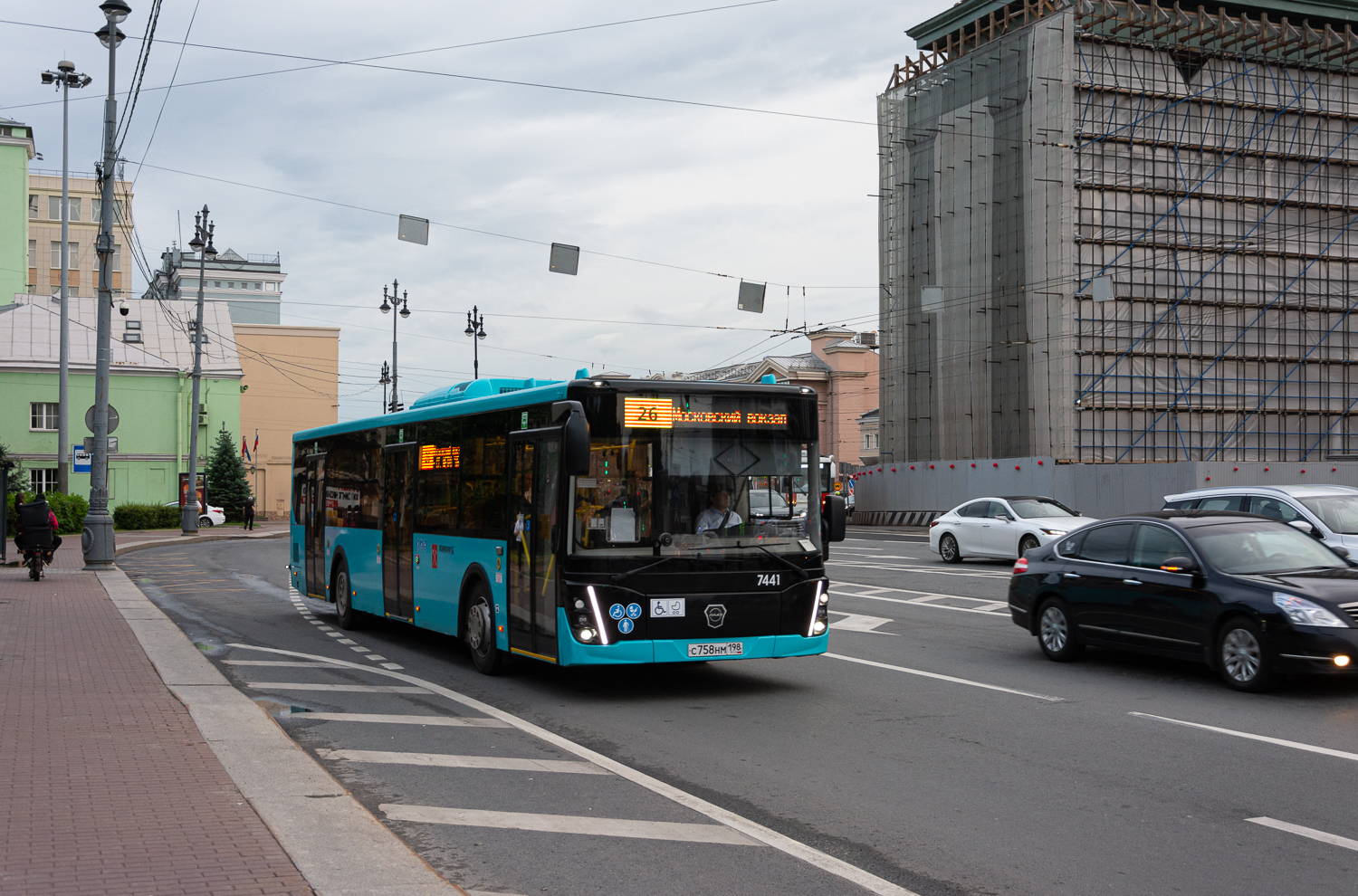 Saint Petersburg, LiAZ-5292.65 # 7441