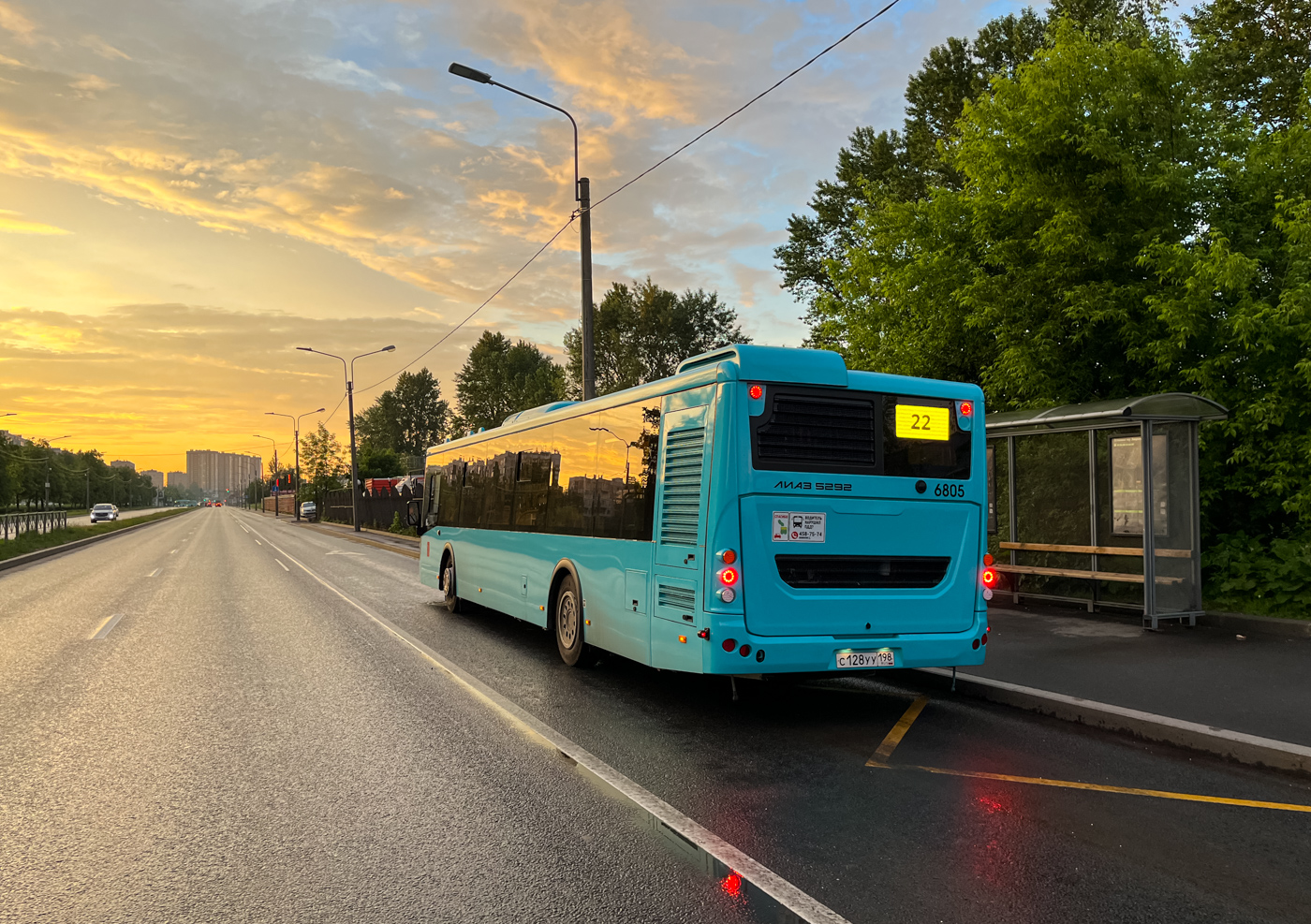 Saint Petersburg, LiAZ-5292.65 # 6805