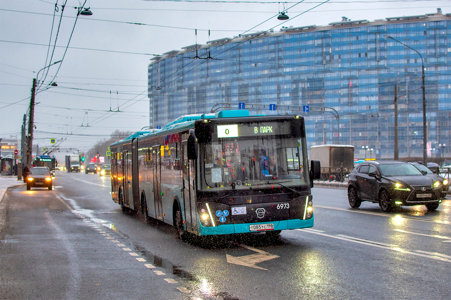 Saint Petersburg, LiAZ-6213.65 # 6973