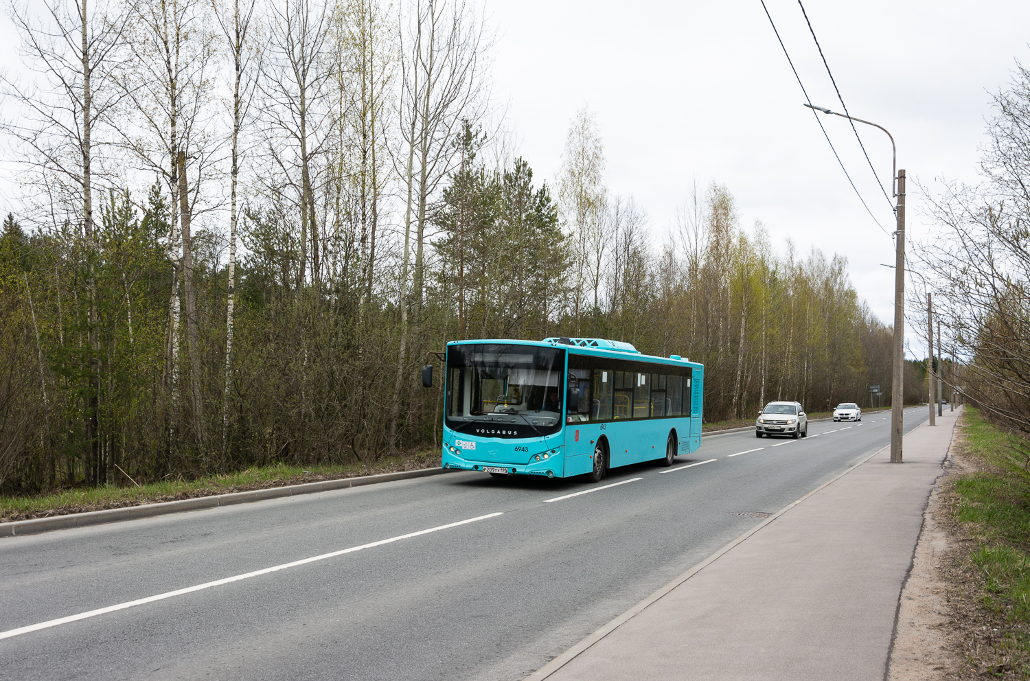 Saint Petersburg, Volgabus-5270.G4 (LNG) # 6943