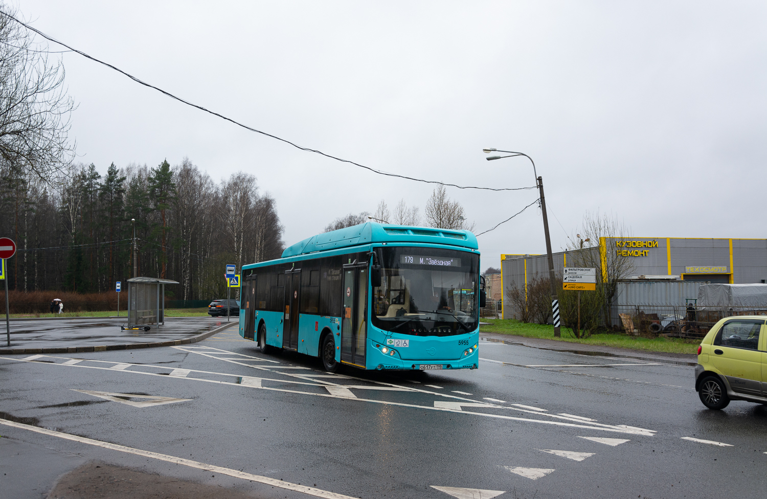 Saint Petersburg, Volgabus-5270.G2 (CNG) # 5955
