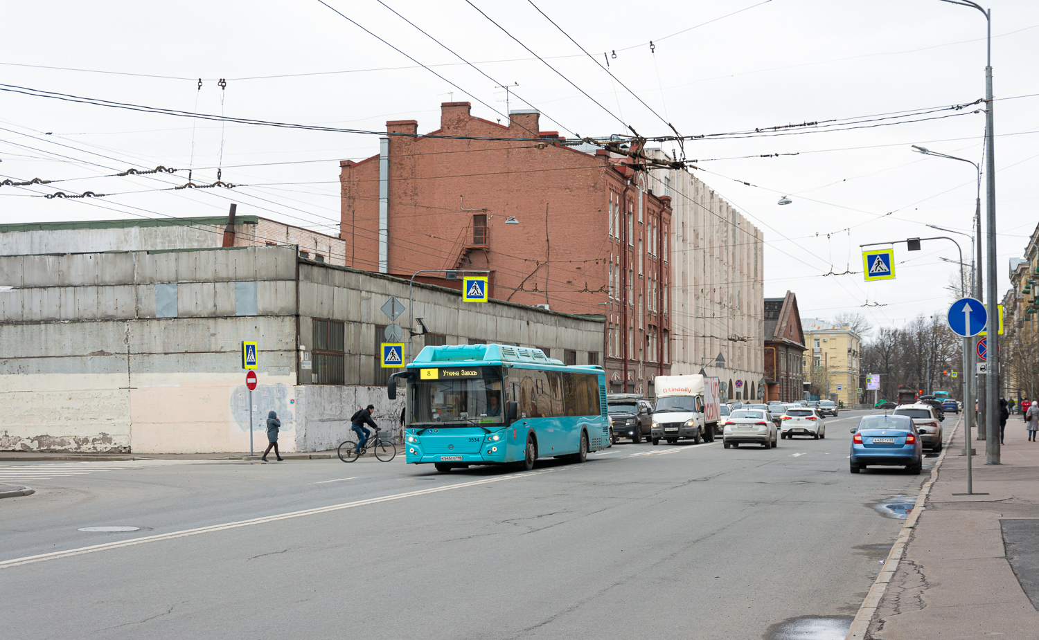 Санкт-Петербург, ЛиАЗ-5292.67 (CNG) № 3534