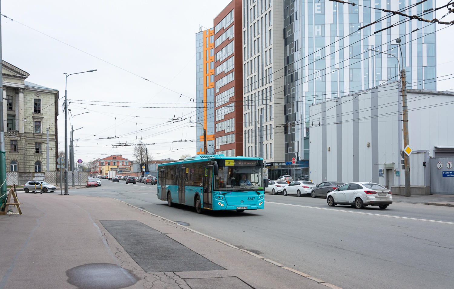 Saint Petersburg, LiAZ-5292.65 # 3347
