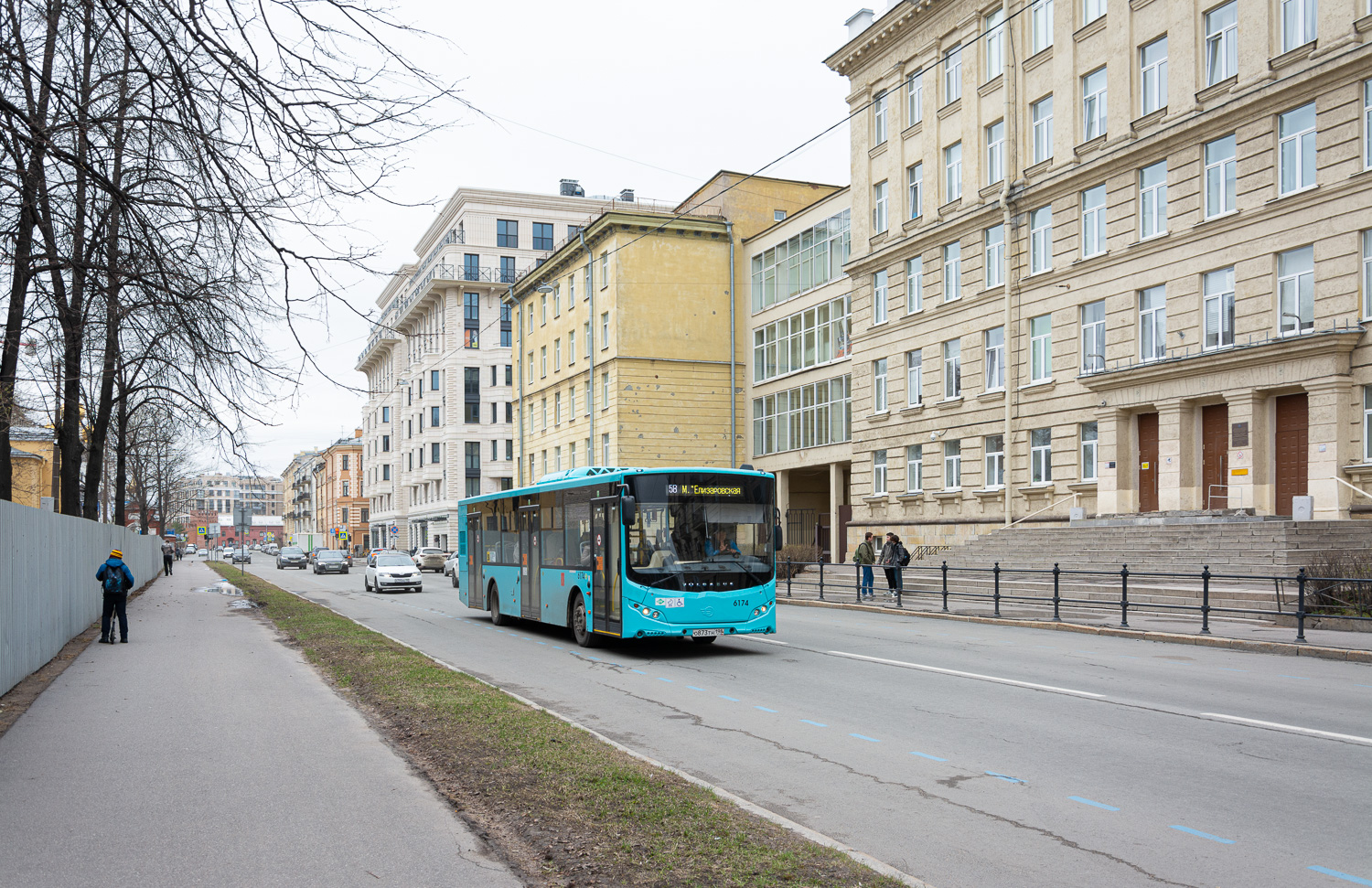Saint Petersburg, Volgabus-5270.G2 (LNG) # 6174