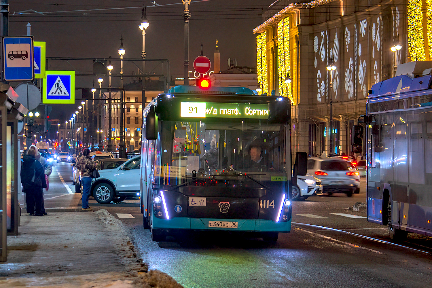 Saint Petersburg, LiAZ-5292.65 # 1114