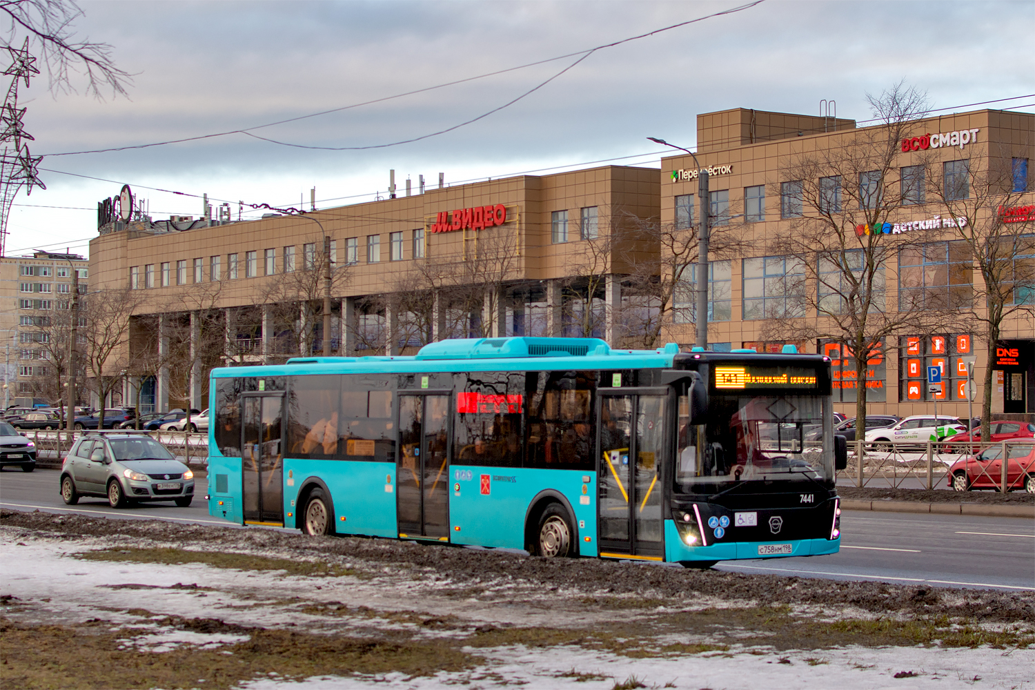 Saint Petersburg, LiAZ-5292.65 # 7441