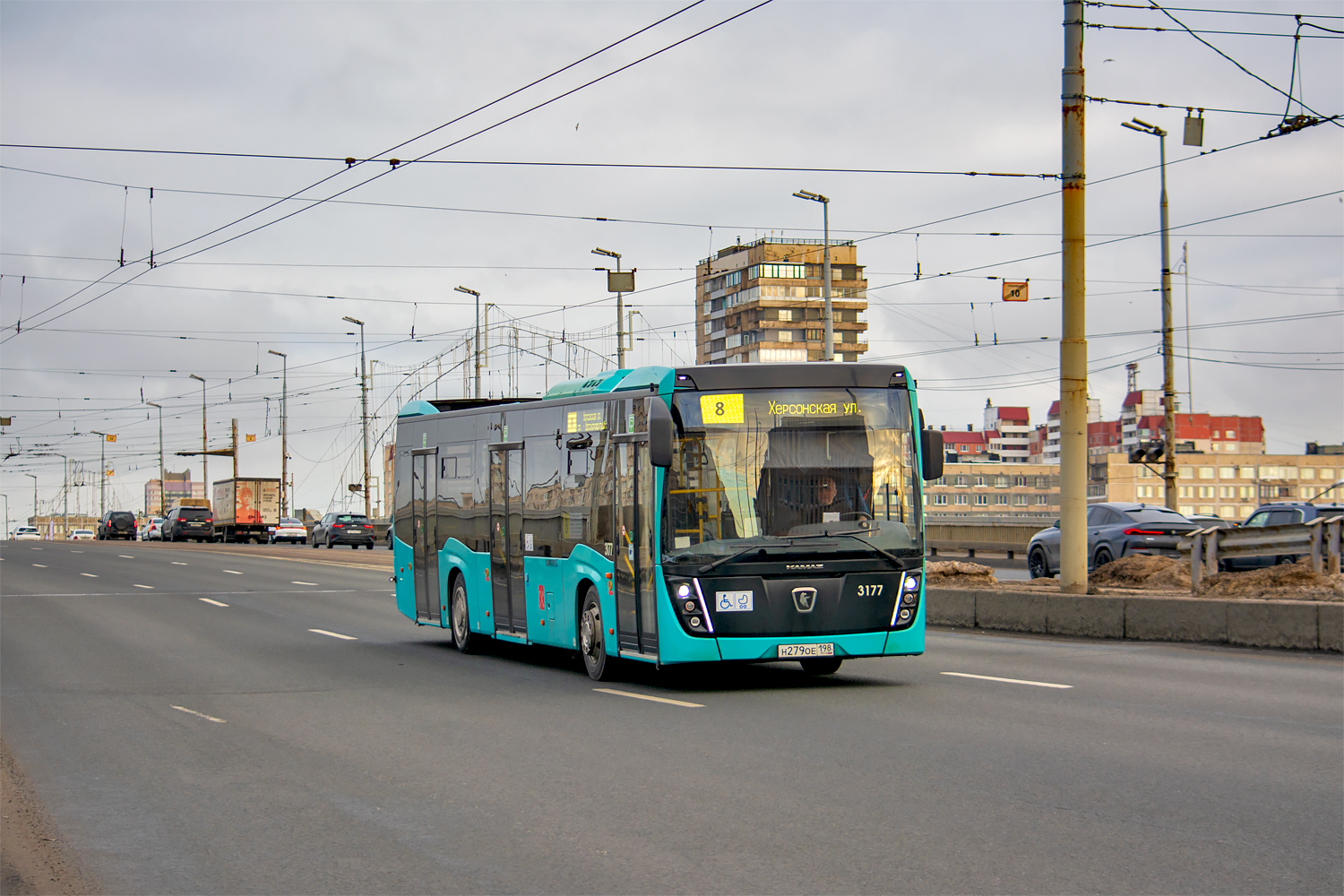 Saint Petersburg, NefAZ-5299-40-52 # 3177