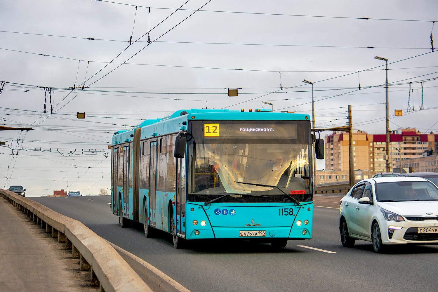 Saint Petersburg, MAZ-216.066 # 1158