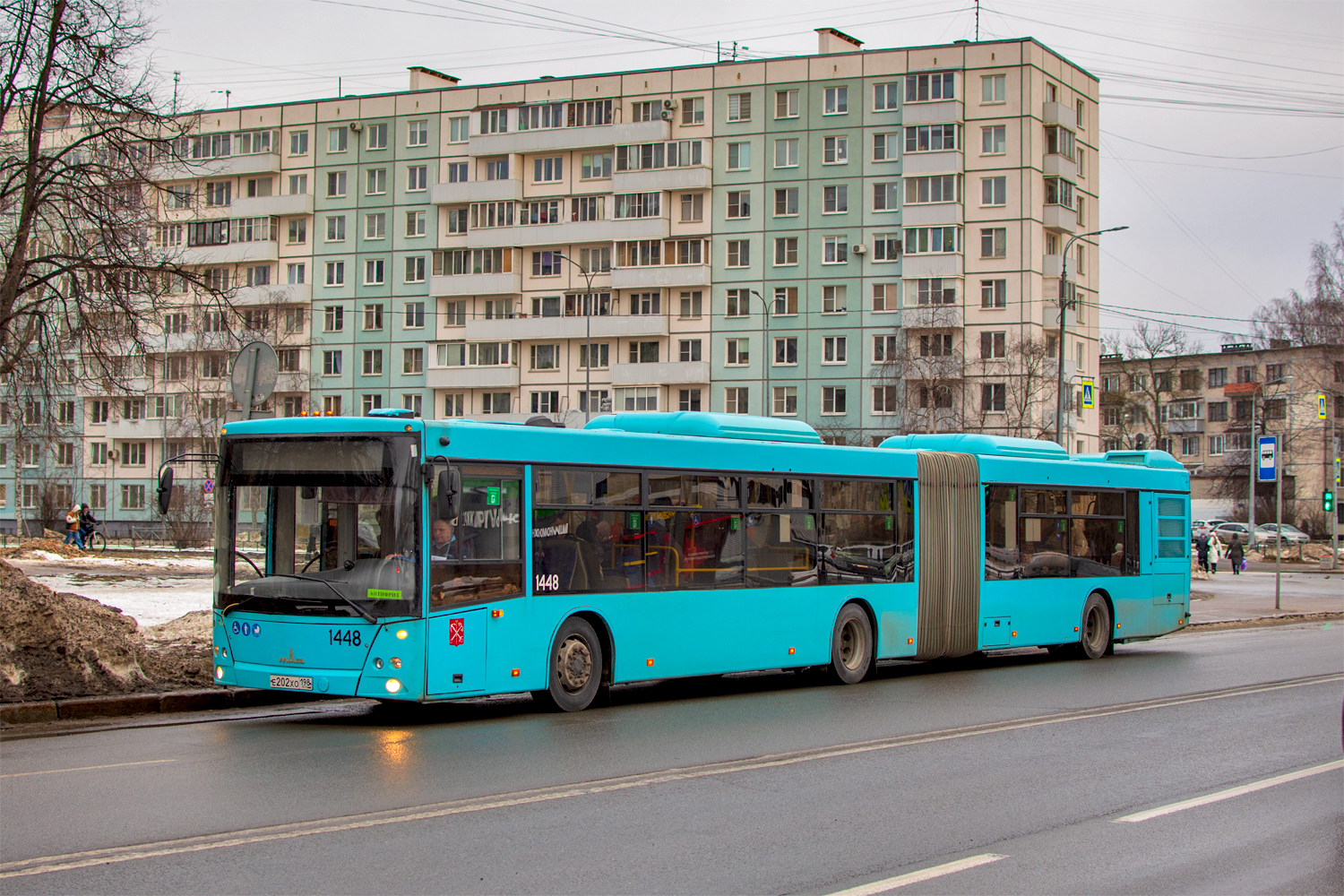 Saint Petersburg, MAZ-216.066 # 1448